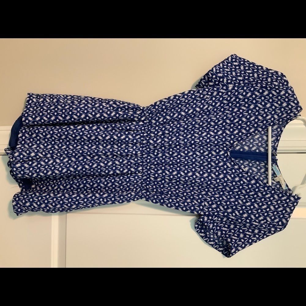 Cecico blue and white romper size XS - Picture 2 of 5